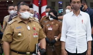 Kunker Presiden, Bupati Tapsel Dorong Percepatan Vaksinasi Diwilayahnya.