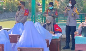 Kapolres Psp Secara Bertahap Tinjau Langsung Giat Vaksinasi Merdeka