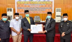 DPRD Psp Gelar Dapat Penetapan Perubahaan KUA Serta PPAD APBD 2021