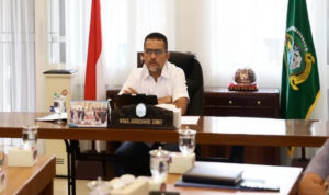 Rakor PPKM Level 4,Wagub Sumut Sebut Kasus Covid-19 Membaik