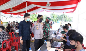 Kapolda Sumut Akselerasi Vaksinasi Merdeka