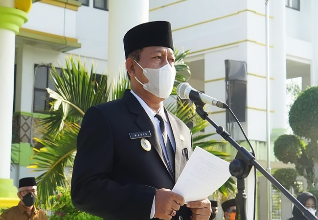 Pimpin Apel, Plt Wali Kota Tanjungbalai Sampaikan Evaluasi Kinerja