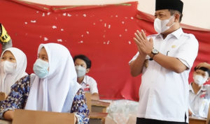 Monitoring PTM Terbatas, Plt Wali Kota Tanjungbalai Ingatkan Tetap Patuhi Prokes