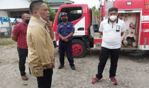 Pemkab Taput Upayakan Perbaikan Sarpras Damkar