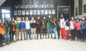 Wakil Bupati Karo Lepas Atlet Asal Karo Menuju PON Papua