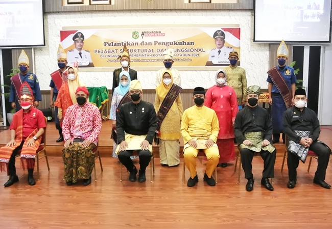 Bobby Nasution Lantik 95 Orang Pejabat Struktural dan Fungsional Pemko Medan