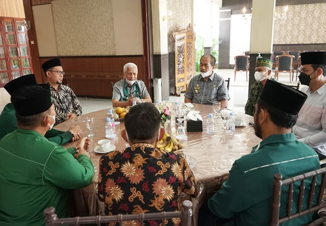 Bupati Asahan Terima Kunjungan Pengurus Daerah Al-Jam’iyatul Washliyah