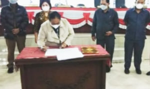 DPRD Karo Setujui Ranperda P-APBD Tahun 2021