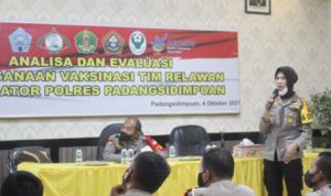 Gelar ANEV, Tim Relawan Vaksinator Polres Psp Sukses Beri 5.802 Dosis Selama 8 Hari