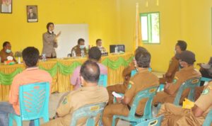 Rakor Percepatan Vaksin, Kapolres Berharap Kades Optimis Ajak Warga untuk Vaksin