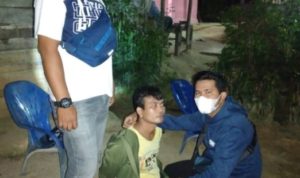 Duduk di Pakter Tuak Sambil Edarkan Ganja, Pria Warga Kampung Jawa Dibekuk Polisi