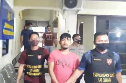 Diduga Jual Narkoba Di Gubuk Sungai, Tim PRC Tangkap Amdan Warga Aek Tampang