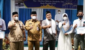 Plt Walikota Peringati Maulid Nabi di SMK Negeri 5 Tanjungbalai