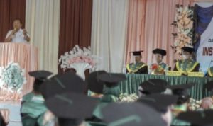 Wisuda S1 Ke-47 2021 IPTS, Walikota Sampaikan Kerisauannya