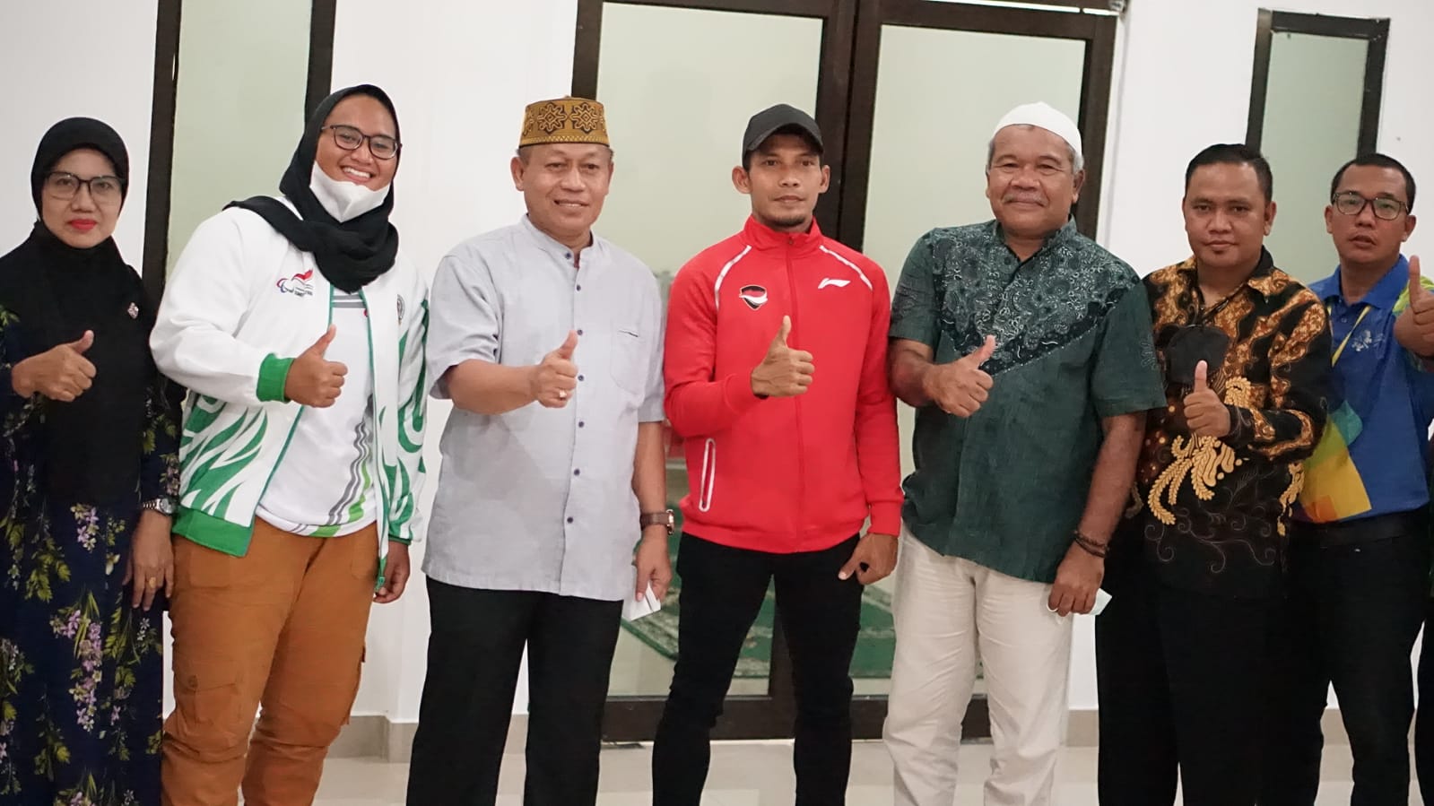 Plt Walikota Tanjungbalai Doakan Atlet Peraih Medali di Peparnas XVI Papua 2021
