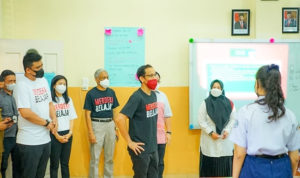 Menteri Dikbudristek Tinjau Pelaksanaan PTM di Medan
