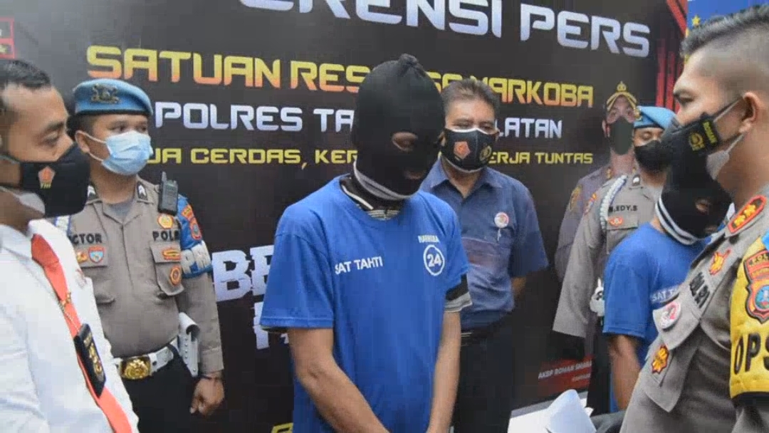 Gelar Press Conference, Polisi Tangkap 3 Orang Kasus Sabu di Paluta