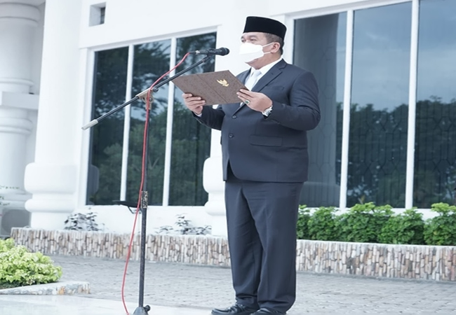 Wakil Bupati Asahan Pimpin Upacara Hari Kesaktian Pancasila 2021