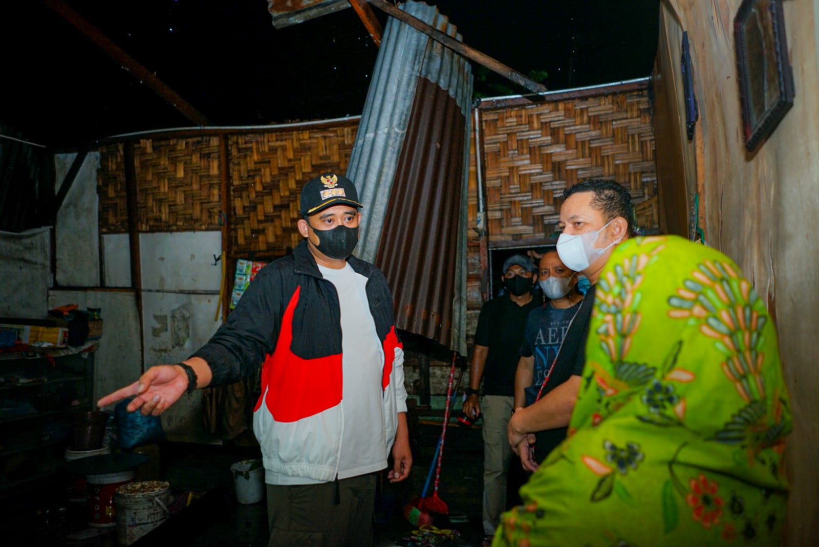 Bobby Nasution Pantau Rumah Warga Korban Puting Beliung di Denai