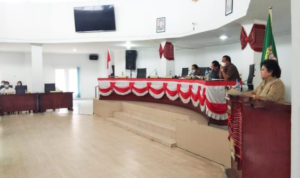 Bupati Karo Sampaikan 5 Ranperda di Rapat Paripurna