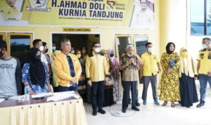 Anggota DPR RI dan Bupati Asahan Tinjau Pelaksanaan Vaksinasi Covid-19