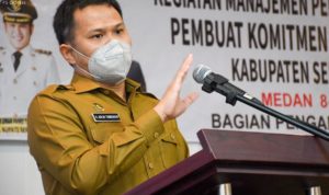 Manajemen Pengelolaan Proyek Diharapkan Sinergitas Pemkab Sergai dan Penyedia