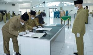 Bupati Asahan Lantik Pejabat Pimpinan Tinggi Pratama dan Pejabat Administrator