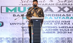 Buka BADKO HMI Sumut, Bobby Nasution Harapkan Sinergitas dan Kolaborasi Terjalin