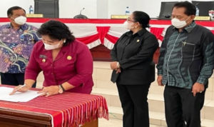 Bupati Karo Tandatangani KUA PPAS APBD Tahun 2022