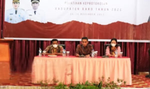 Wakil Bupati Karo Buka Pelatihan Keprotokolan