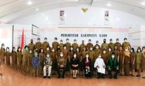 Bupati Karo Lantik 39 Pejabat di Lingkungan Pemkab