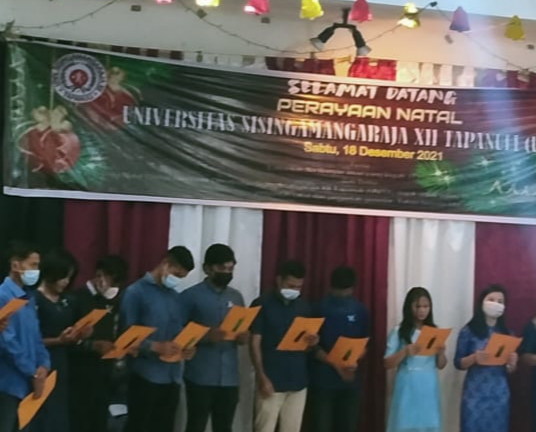 Universitas Sisingamangaraja XII Tapanuli Sukses Merayakan Natal
