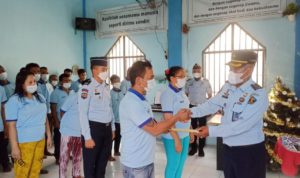 WBN Rutan Kelas IIB Tanjung Pura Terima Remisi Khusus Nataru