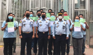 Rutan Tanjung Pura Bebaskan 12 orang Warga Binaan Untuk Asimilasi di Rumah
