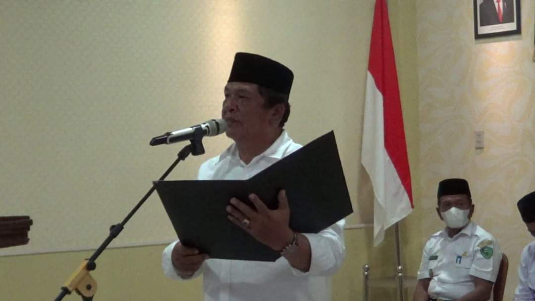 Walikota Lantik Dewan Hakim MTQ XXI Tingkat Padang Sidempuan Tahun 2022