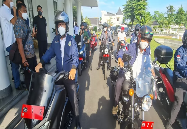 Musrenbang Sumut Diwarnai Konvoi Motor Para Kepala Daerah