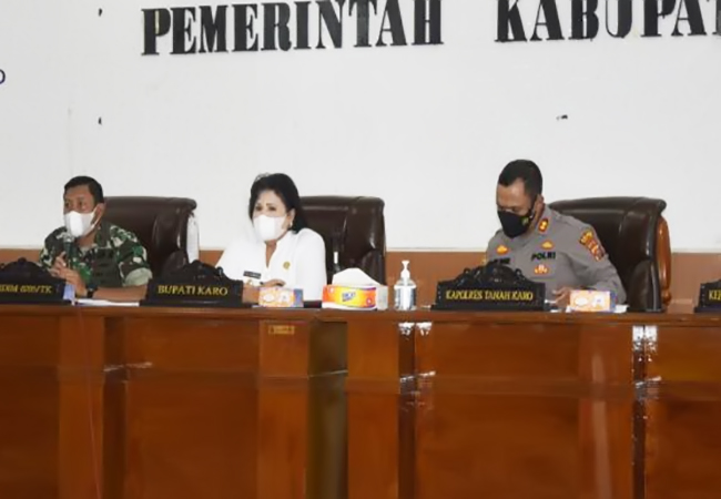 Bupati Karo Himbau Masyarakat Jangan Takut Divaksin