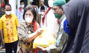 Bupati Karo Hadiri Peresmian Mesjid Al-Musannif