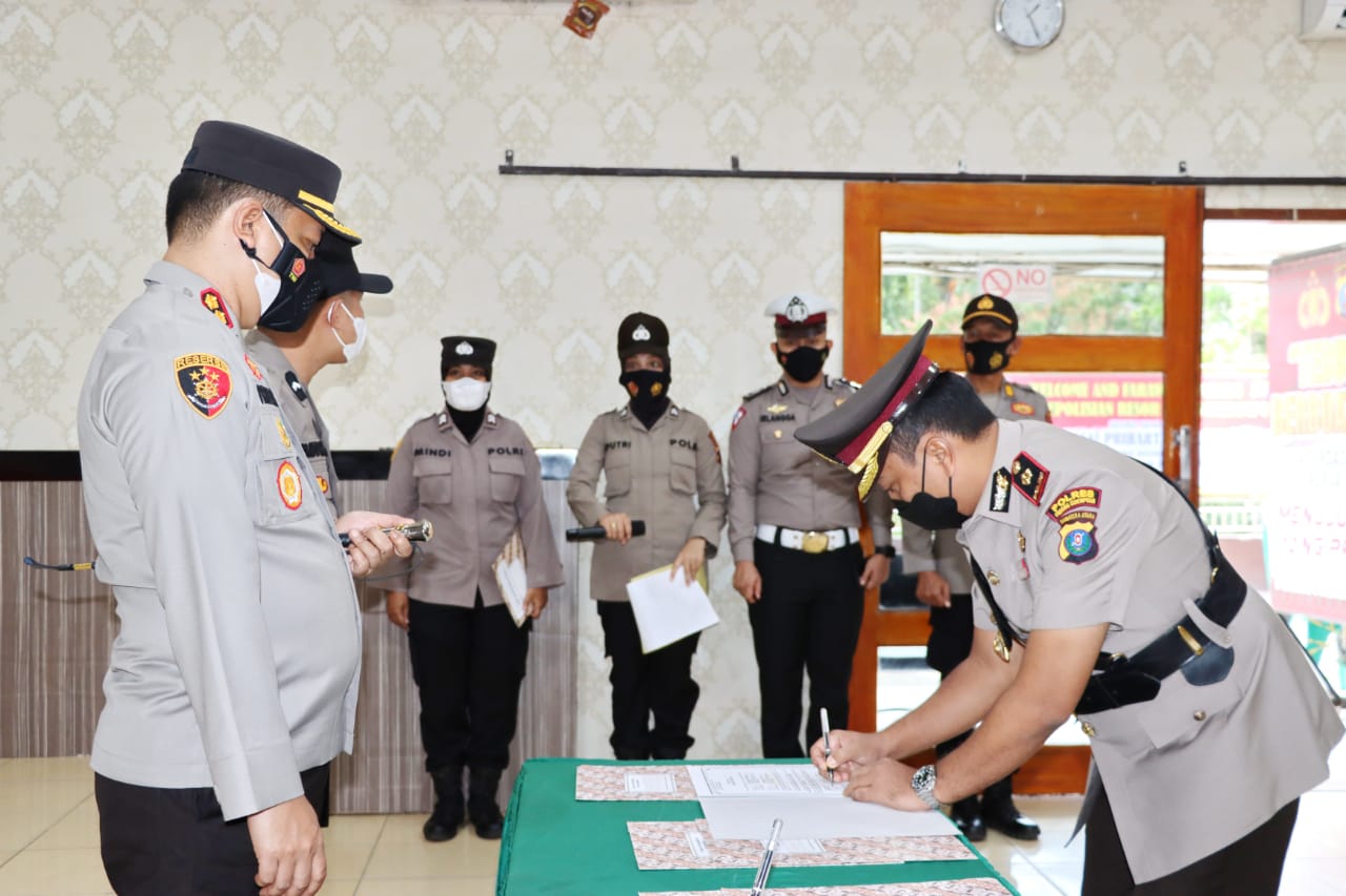 Sertijab Polri, Kompol Muhamad Firdaus Resmi Jabat Wakapolres Sidempuan