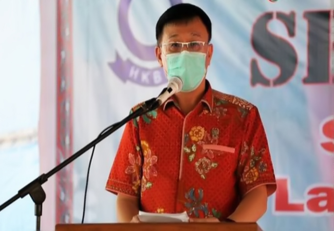 Ketua DPRD Medan Hadiri Syukuran Awal Tahun Baru 2022 HKBP Distrik X Medan Aceh