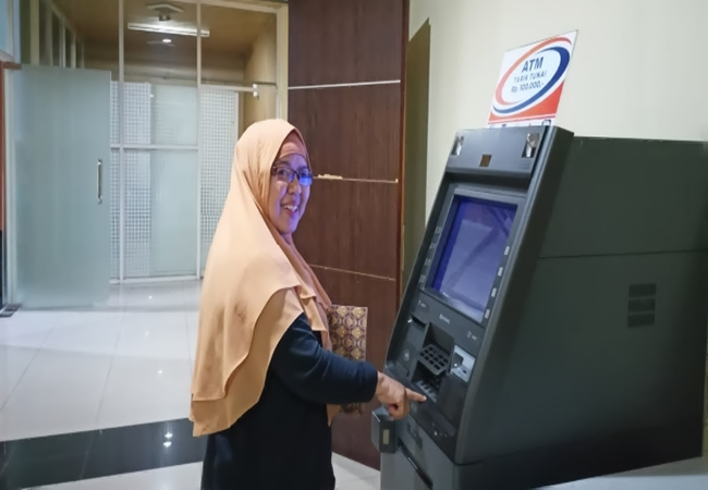 Mesin ATM Ada di Gedung Sekwan DPRD Medan, Hj. Alida: Permudah Transaksi Tunai