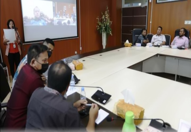 Sekretariat DPRD Medan Laksanakan Coaching Clinic LPPD 2021