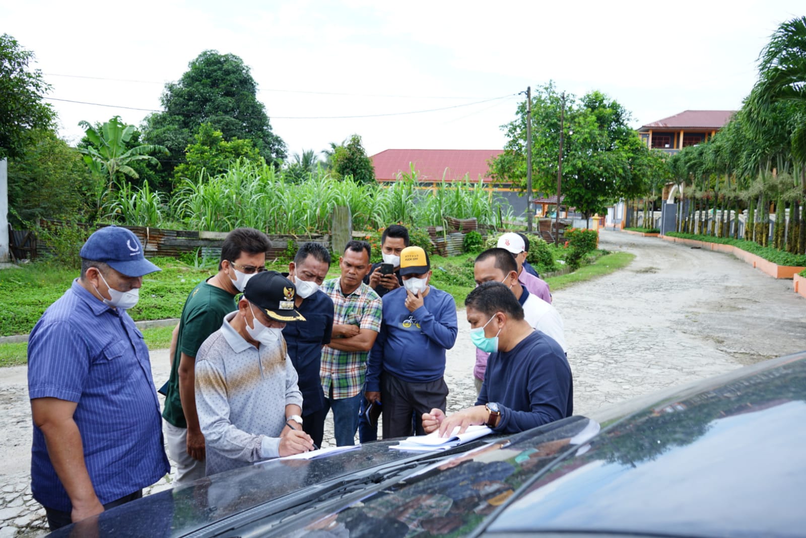 Bupati Asahan Tinjau Rencana Pembangunan Ruas Jalan