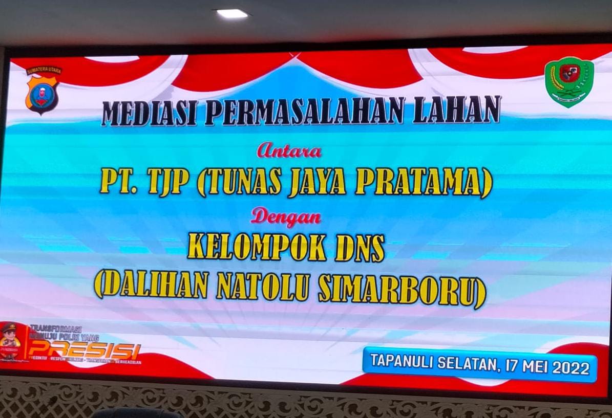 Teka Teki Konflik Lahan Antara Masyarakat Adat dengan PT TJP