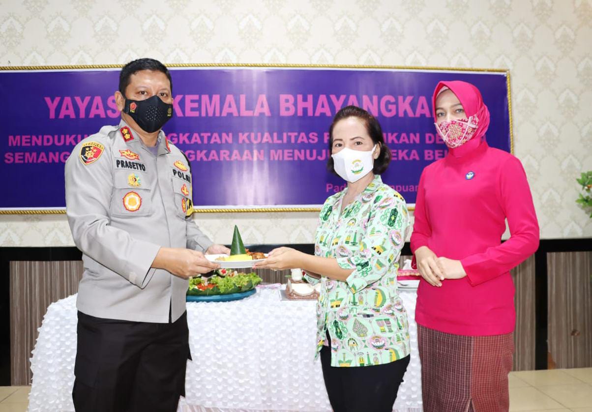 HUT ke-42, Yayasan Kemala Bhayangkari Sidempuan Gelar Syukuran