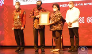 Bupati Karo Terima Pencatatan Kekayaan Intelektual
