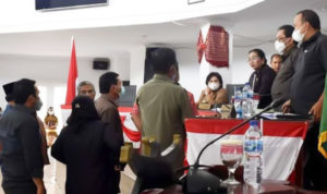 Bupati Karo Hadiri Rapat Paripurna LKPJ Tahun 2021
