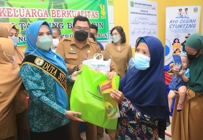 Ketua PKK Sergai Buka Kegiatan Penguatan Kampung KB dan Percepatan Penurunan Stunting