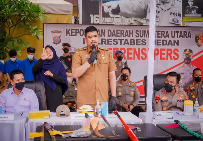 Patroli Masif Dilakukan, Bobby Nasution Dukung Kepolisian Tindak Tegas Pelaku Kejahatan
