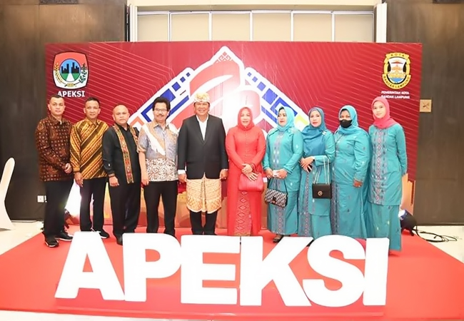 Wali Kota Sidempuan Hadiri HUT Apeksi Ke22 di Lampung